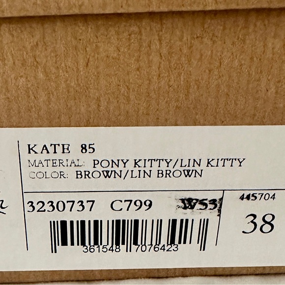 Christian Louboutin NEW Kate Pump👠NIB 85mm Kitty Leopard Print Pony Hair SZ 38 - Picture 10 of 13